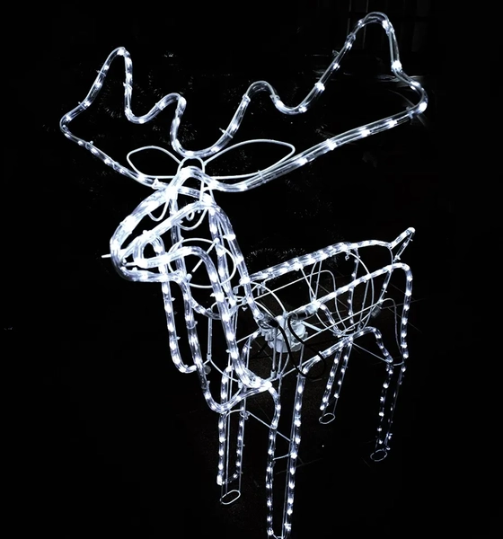 20618/10618 RENA MACHO GRANDE MANGUEIRA LED C/MOVIMENTO