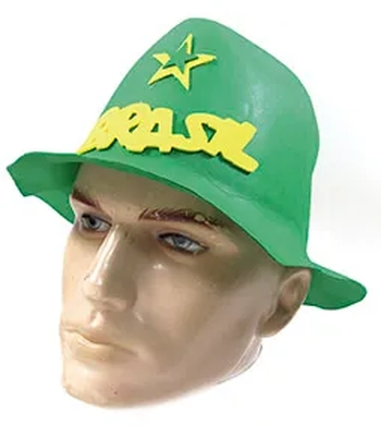 815026 CHAPEU BRASIL MALANDRINHO EVA