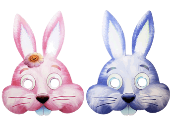 52 MASCARA COELHO C/10