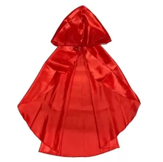 409 CAPA CHAPEUZINHO CETIM INFANTIL