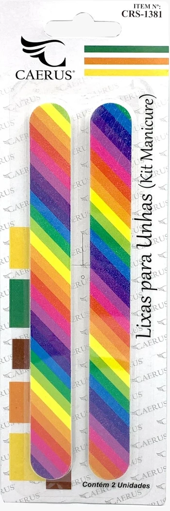 CRS-1381 CONJUNTO C/2 LIXAS P/UNHAS