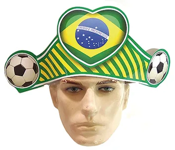 275 CHAPEU PIRATA BRASIL C/1