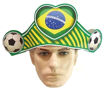 275 CHAPEU PIRATA BRASIL C/1