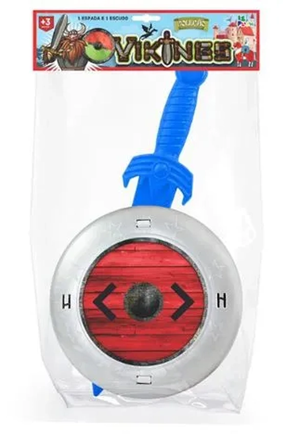 807/0951 ESPADA COM ESCUDO VIKINGS