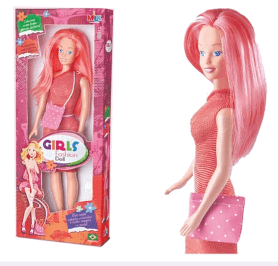84 GIRLS FASHION DOLL