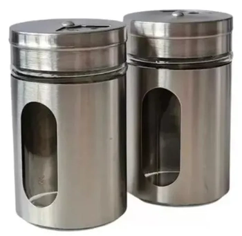 A34689 PORTA CONDIMENTO COM VIDRO 2 PÇS