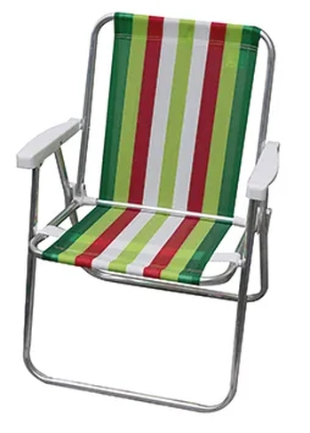 02101 CADEIRA ALTA ALUMINIO