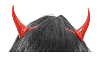 NYR6450/MOD6450 PRESILHA CHIFRE VERMELHO