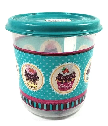 541CK2712 POTE 0,9 L DECOR CUPCAKE