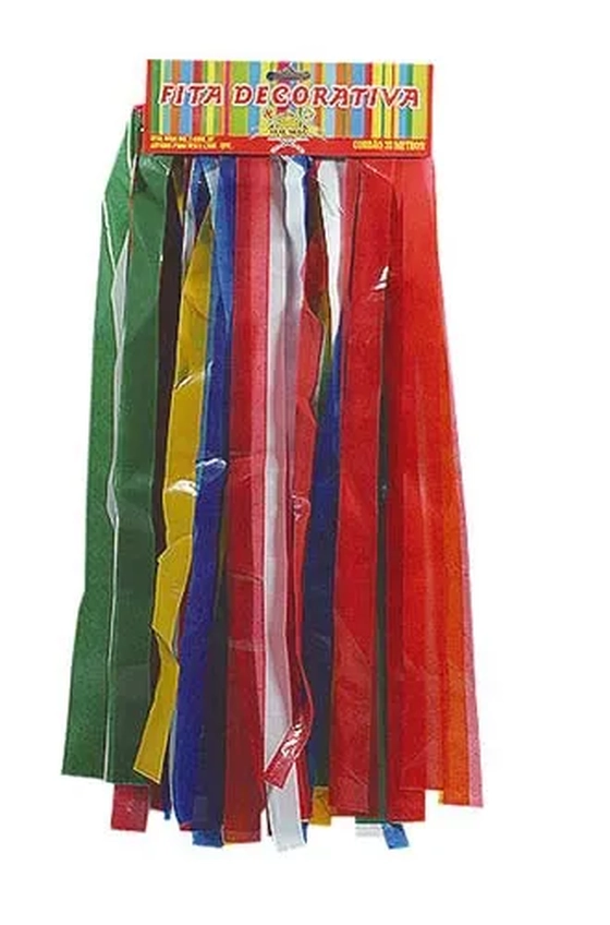 510 FITA DECORATIVA COLORIDA 10MTS