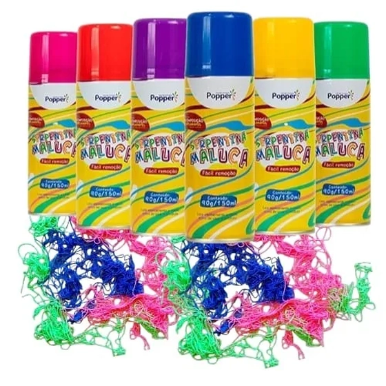 9018-2 SERPENTINA MALUCA COLORIDA CORES SORTIDAS 150ML