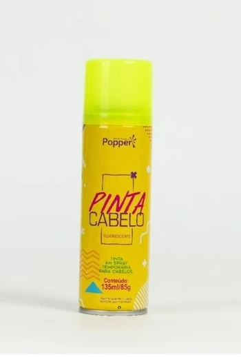 FL9418-Y PINTA CABELO FLUORESCENTE AMARELO 150ML