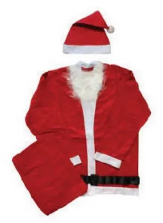 835026 ROUPA PAPAI NOEL CETIM INFANTIL