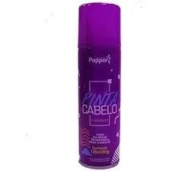 FL9418-PR PINTA CABELO FLUORESCENTE ROXO 150ML