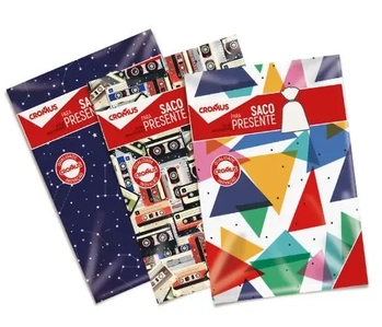 99580040 SACO P/PRESENTE METAL/PEROL 20X29 CASUAL C/50