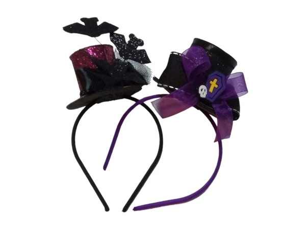 2121 TIARA CARTOLA LUXO HALLOWEEN