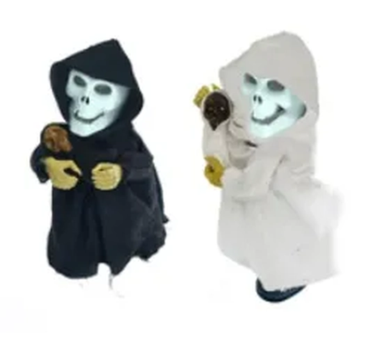 NS329593 ENFEITE HALLOWEEN FANTASMA DANÇARINO PLAST 30CM