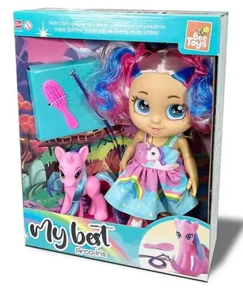 0792 MY BEST UNICORNIO ARCO-IRIS