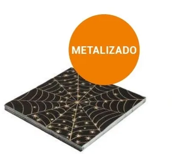 GM33183 GUARDANAPO FOLHA DUPLA 33X33CM TEIA DE ARANHA