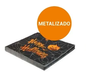 GM33184 GUARDANAPO FOLHA DUPLA 33X33CM HAPPY HALLOWEEN