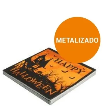 GM33185 GUARDANAPO FOLHA DUPLA 33X33CM HAPPY HALLOWEEN