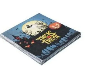 GP33158 GUARDANAPO FOLHA DUPLA 33X33CM HALLOWEEN