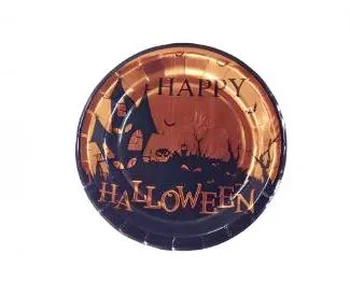 MW185P PRATO PAPEL METALIZADO HAPPY HALLOWEEN