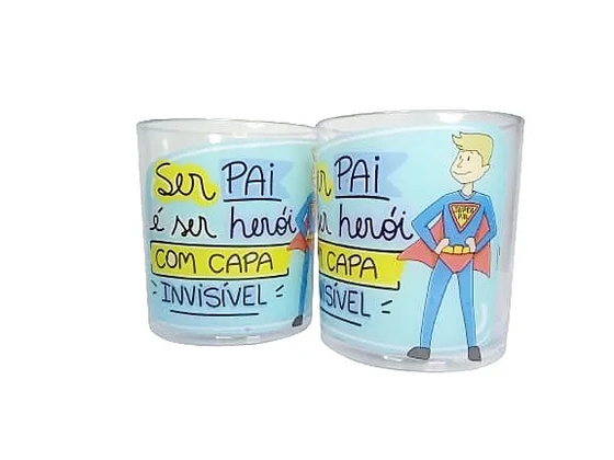 CDR-PAI COPO ACRILICO PAI COLORIDO P/DRINK