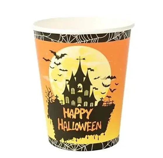 MX188S COPO DE PAPEL HALLOWEEN CASTELO