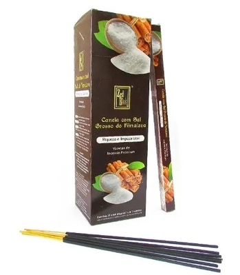 INCENSO ZED BLACK CANELA COM SAL GROSSO