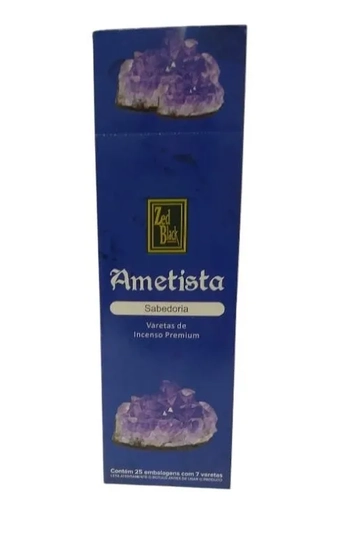 INCENSO ZED BLACK AMETISTA