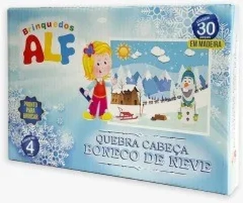 582 QUEBRA CABEÇA BONECO DE NEVE
