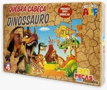 593 QUEBRA CABEÇA DINOSSAURO
