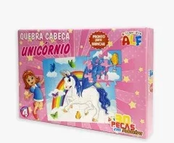 592 QUEBRA CABEÇA UNICORNIO