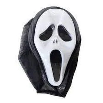 Q01173 MASCARA C/CAPUZ PANICO