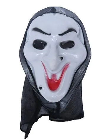 Q23040 MASCARA BRUXA C/CAPUZ