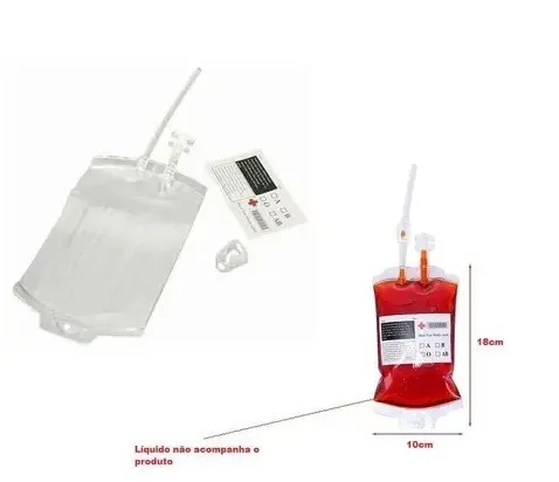SAC-TR-350 BOLSA DE SANGUE TRANSPARENTE 350ML