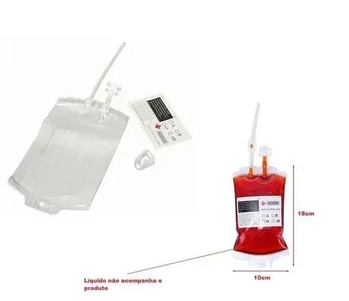 SAC-TR-350 BOLSA DE SANGUE TRANSPARENTE 350ML