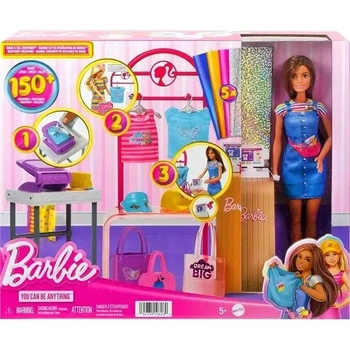 HKT78 BB BONECA BARBIE PROFISSOES CONJUNTO DESIGNER DE MODA