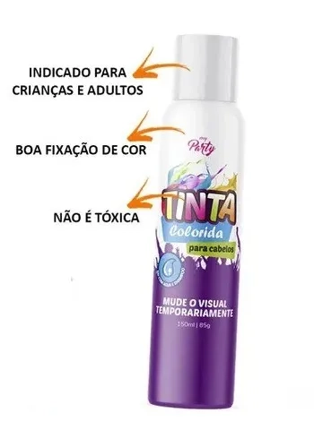 AE2600084 TINTA P/ CABELO AE BRANCO 150ML MY PARTY
