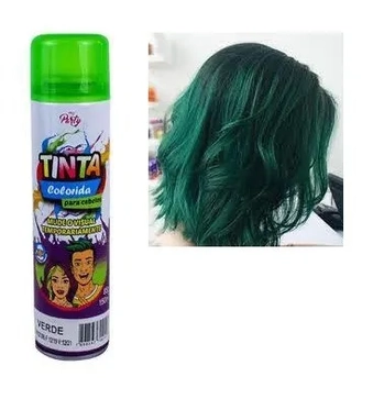 AE2600085 TINTA P/ CABELO AE VERDE BRASIL 150ML MY PARTY