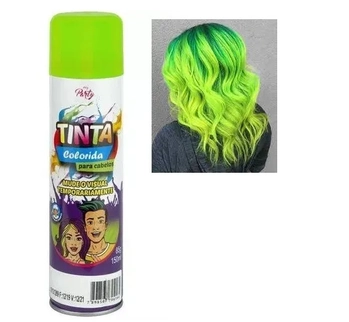 AE2600034 TINTA P/ CABELO AE VERDE NEON 150ML MY PARTY