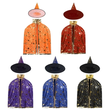 Q23208 KIT CAPA E CHAPEU DE MOGO ADULTO 140CM