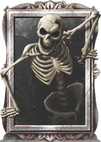 862 PAINEL CAVEIRA 3D