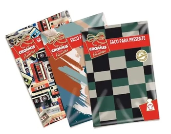 99005437 SACO METAL/PEROL 50X70 CASUAL/MASCULINO PT C/25 UN