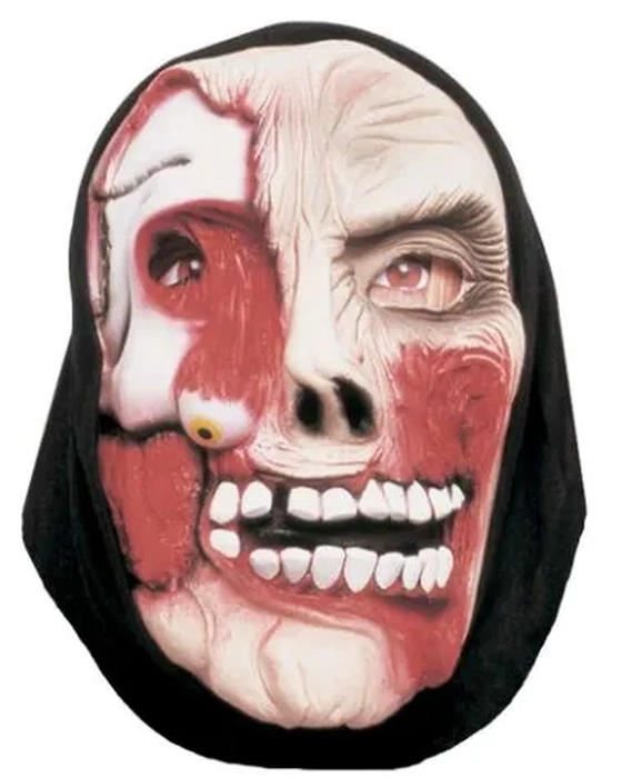 760 MASCARA LATEX C/CAPUZ OLHO CAIDO II