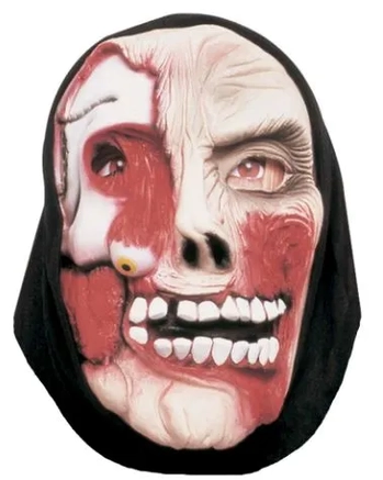 760 MASCARA LATEX C/CAPUZ OLHO CAIDO II