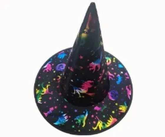 HAL-CHA-ARC CHAPEU DE BRUXA COLORIDO