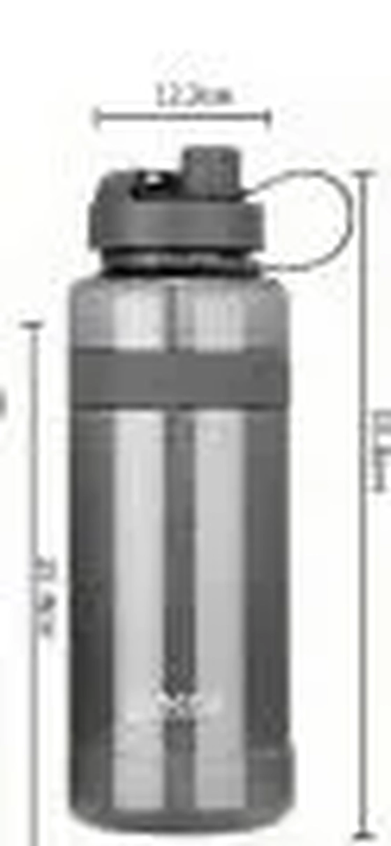 CB3311 GARRAFA CANUDO DUPLO 2 LITROS PLASTICO