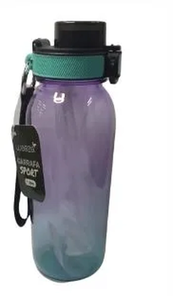CB3376 GARRAFA SPORT COM ALCA 1LITRO PLASTICO